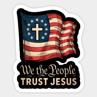 Republican-Jesus Sticker